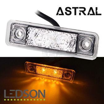 LEDSON - Astral - EASY FIT FEU DE POSITION &Agrave; LED - ORANGE
