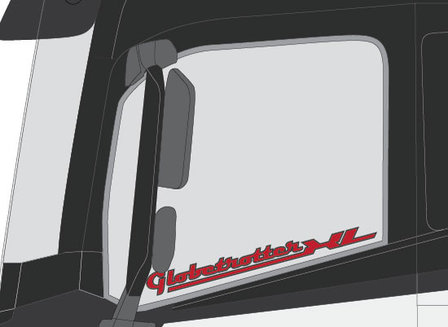 Volvo Globetrotter XL window sticker