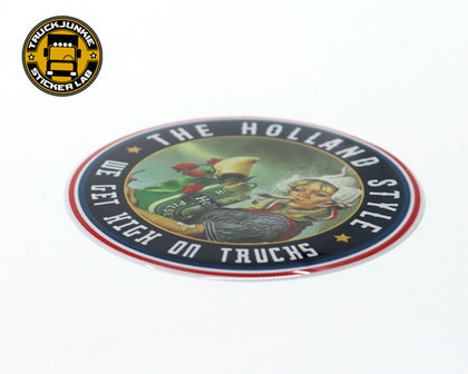  HOLLAND STYLE / HIGH ON TRUCKS - 3D DELUXE FULL PRINT AUTOCOLLANT