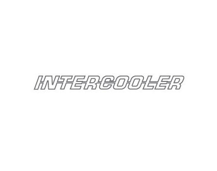 INTERCOOLER OUTLINE AUTOCOLLANTS - SIDE WINDOW