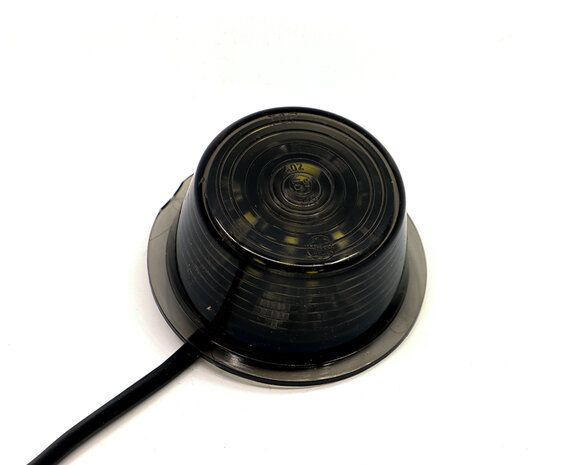 GYLLE - BLACK LINE - LED BROADSIDE LAMP - ROUGE | SMOKE