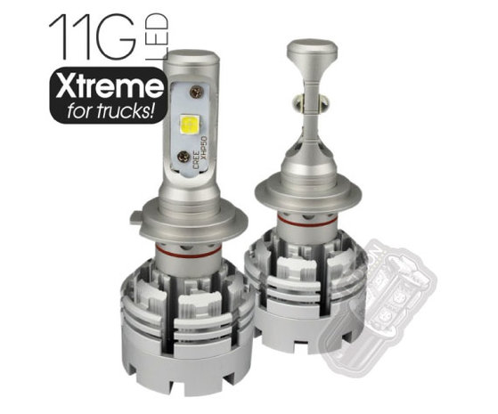 LAMPES DE PHARES LEDSON - 11G Xtreme POUR CAMIONS - H4