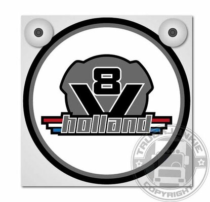 V8 HOLLAND - LIGHTBOX DELUXE - PLAQUE AVANT L&Acirc;CHE