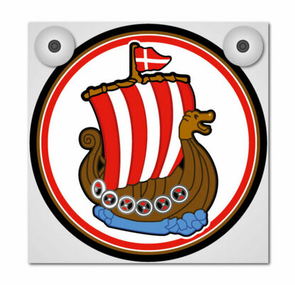 VIKING BOAT DK - LIGHTBOX DELUXE - PLAQUE AVANT L&Acirc;CHE