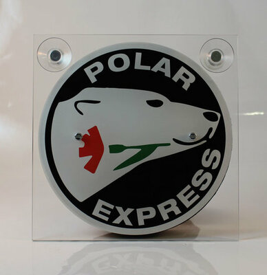 POLAR EXPRESS BLACK/WHITE-ENSEIGNE LUMINEUSES - COMPLET