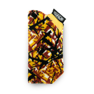 OMNIUS GLASSES CASE - YELLOW PLUSH