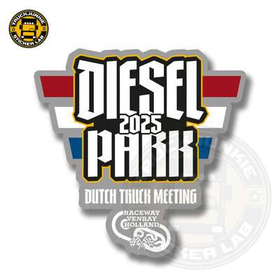 Dieselpark Sticker Color 15CM
