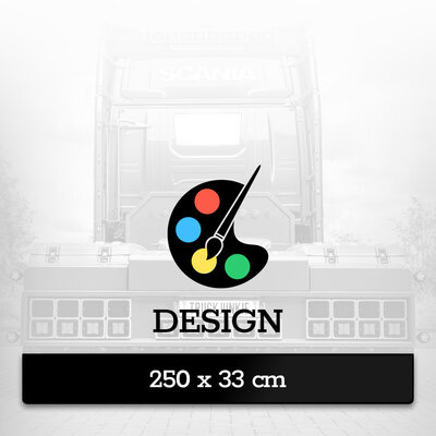 BAVETTE 250 X 33CM - DESIGN PERSONNALIS&Eacute;