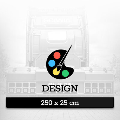 BAVETTE 250 X 25CM - DESIGN PERSONNALIS&Eacute;