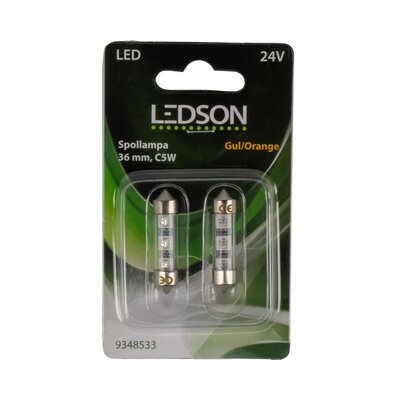36mm / C5W - JAUNE - 24v