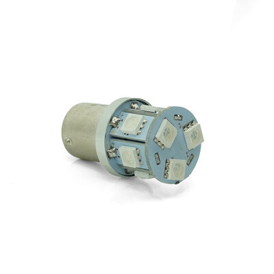 ROUGE - 9xSMD LED 10-30V - BA15s