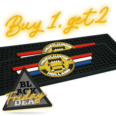 BARMAT / GARDE DE SEUIL DE PORTE - TRUCKJUNKIE LOGO