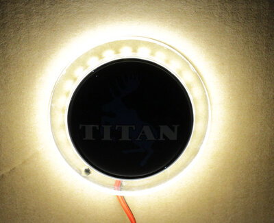 BLANC CHAUD - EMBL&Egrave;ME ILLUMIN&Eacute; - UNIVERSEL ​​​​​​​- 24V