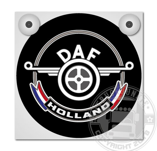 DAF HOLLAND - LIGHTBOX DELUXE - KIT PLAQUE AVANT