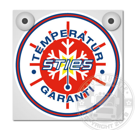 STIES - TEMPERATUR &bull; GARANTI - LIGHTBOX DELUXE - PLAQUE AVANT L&Acirc;CHE