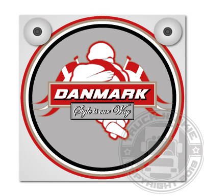 DANMARK STYLE - LIGHTBOX DELUXE - KIT PLAQUE AVANT