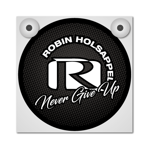 ROBIN HOLSAPPEL - NEVER GIVE UP - LIGHTBOX DELUXE - KIT PLAQUE AVANT