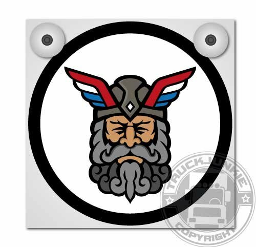 VIKING WARRIOR - LIGHTBOX DELUXE - PLAQUE AVANT L&Acirc;CHE