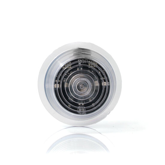 ORANGE ! LAMPE LARGE LED - VERRE CLAIR - GYLLE