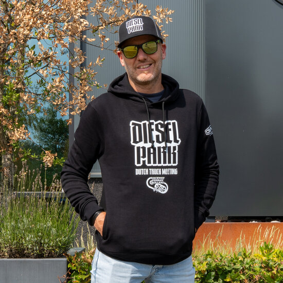 Sweat &agrave; capuche Dieselpark TRUCKJUNKIE Noir