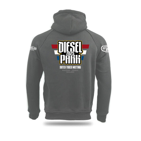 Sweat &agrave; capuche Dieselpark TRUCKJUNKIE 2025 - Gris