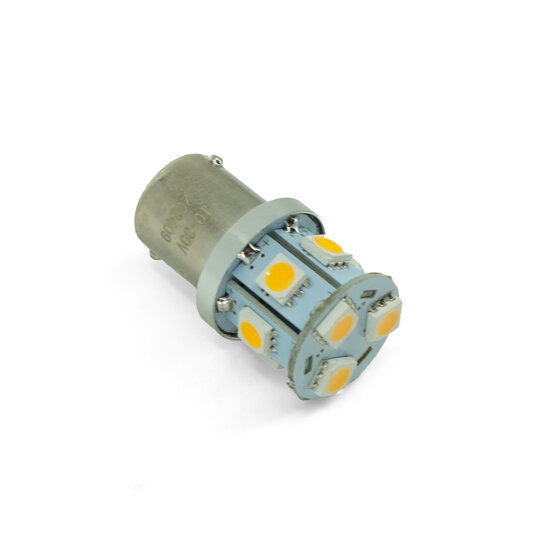 JAUNE - 9xSMD LED 10-30V - BA15s