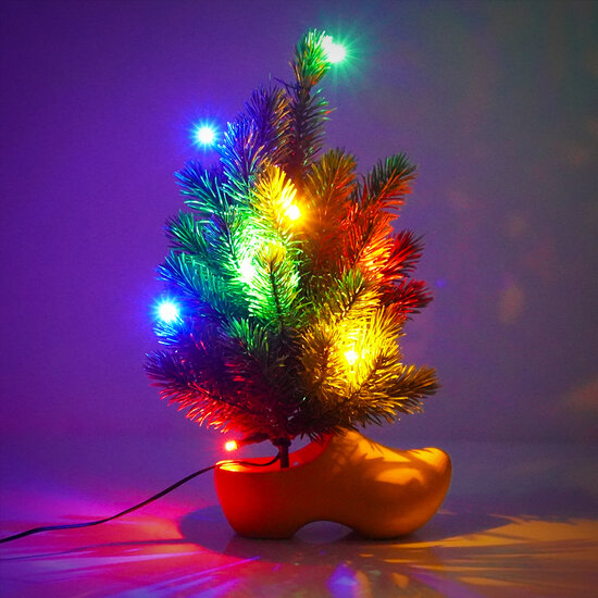 Mini Christmas Tree Allride &ndash; Sapin de No&euml;l USB &agrave; LED pour cabine de camion