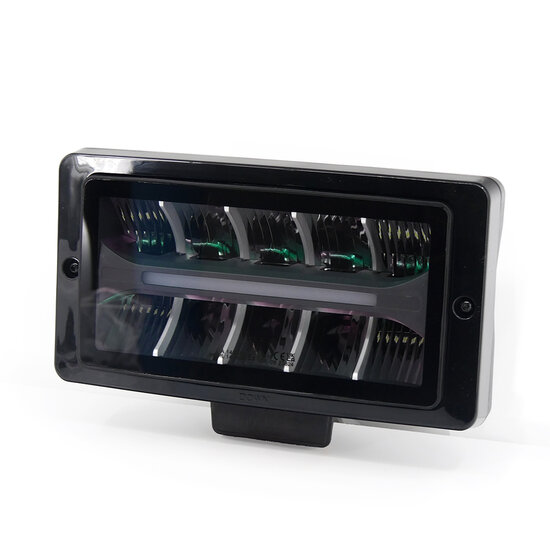 M-LED Classic 220 Projecteur longue port&eacute;e &ndash; Double veilleuse (bande)