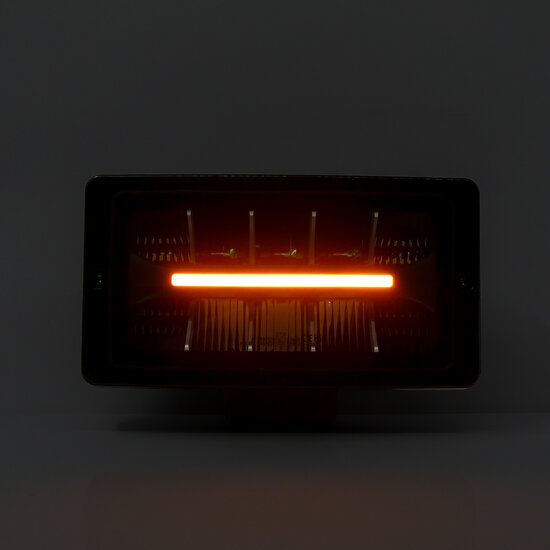 M-LED Classic 220 Projecteur longue port&eacute;e &ndash; Double veilleuse (bande)