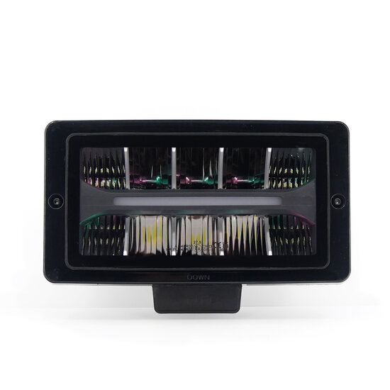 M-LED Classic 220 Projecteur longue port&eacute;e &ndash; Double veilleuse (bande)