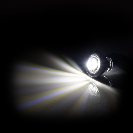  LUMINAIRE ENCASTRABLE ROND &Oslash; 28MM - BLANC