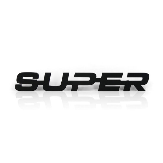 SUPER 2.0 EMBL&Egrave;ME - NOIR
