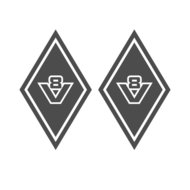 HOEKSCHILD STICKER V8 OUD
