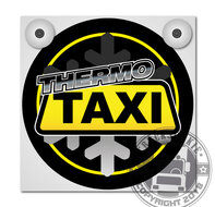 THERMO TAXI - LIGHTBOX DELUXE - PLAQUE AVANT L&Acirc;CHE