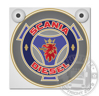 SCANIA DIESEL GRIFFIN - LIGHTBOX DELUXE - PLAQUE AVANT L&Acirc;CHE