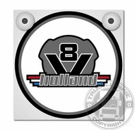 V8 HOLLAND - LIGHTBOX DELUXE - PLAQUE AVANT L&Acirc;CHE