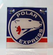 POLAR EXPRESS RED/BLEU-ENSEIGNE LUMINEUSES - COMPLET