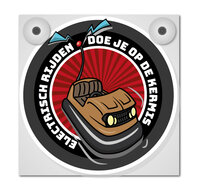 ELEKTRISCH RIJDEN NL - ENSEIGNE LUMINEUSES - PLAQUE AVANT L&Acirc;CHE