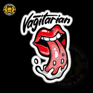 Vagitarian - Autocollant imprim&eacute; complet