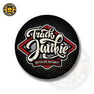 Truckjunkie - Red Wyber - Autocollant imprim&eacute; complet