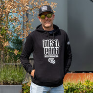 Sweat &agrave; capuche Dieselpark TRUCKJUNKIE Noir
