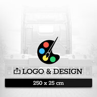 BAVETTE 250 X 25CM - DESIGN PERSONNALIS&Eacute; AVEC LOGO - NOUVEL &Eacute;DITEUR