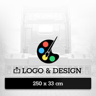 BAVETTE 250 X 33CM - DESIGN PERSONNALIS&Eacute; AVEC LOGO - NOUVEL &Eacute;DITEUR