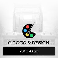 BAVETTE 250 X 40CM - DESIGN PERSONNALIS&Eacute; AVEC LOGO - NOUVEL &Eacute;DITEUR