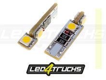 BLANC CHAUD - 4xSMD LED 24V - W3W / W5W