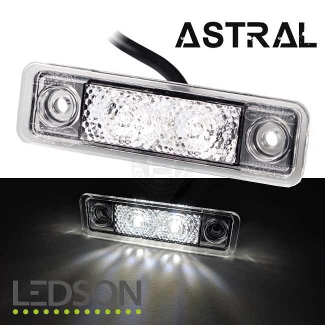 LEDSON - Astral - EASY FIT FEU DE POSITION À LED - BLANC XÉNON