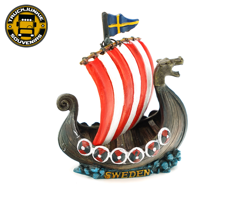 BATEAU VIKINGS - SUÈDE - 12CM