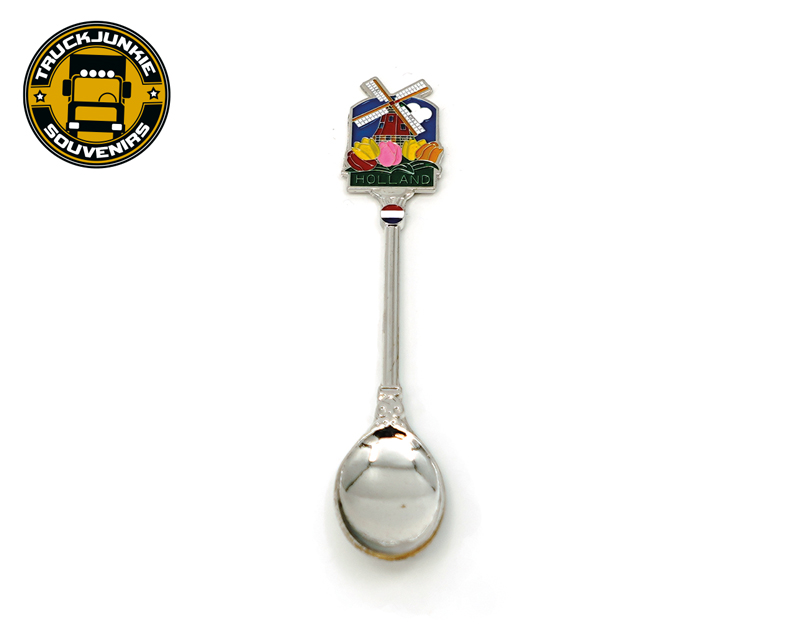 CUILLÈRE À CAFÉ - TULIPES DU MOULIN DE HOLLANDE