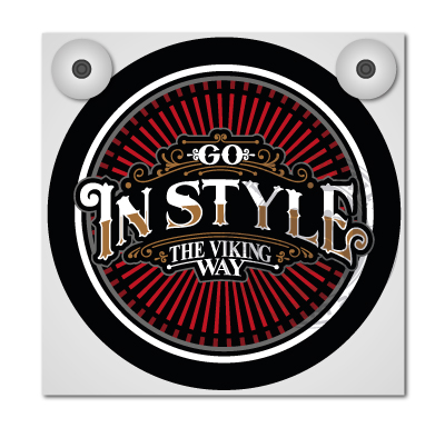 GO IN STYLE - VIKING WAY - LIGHTBOX DELUXE - PLAQUE AVANT LÂCHE