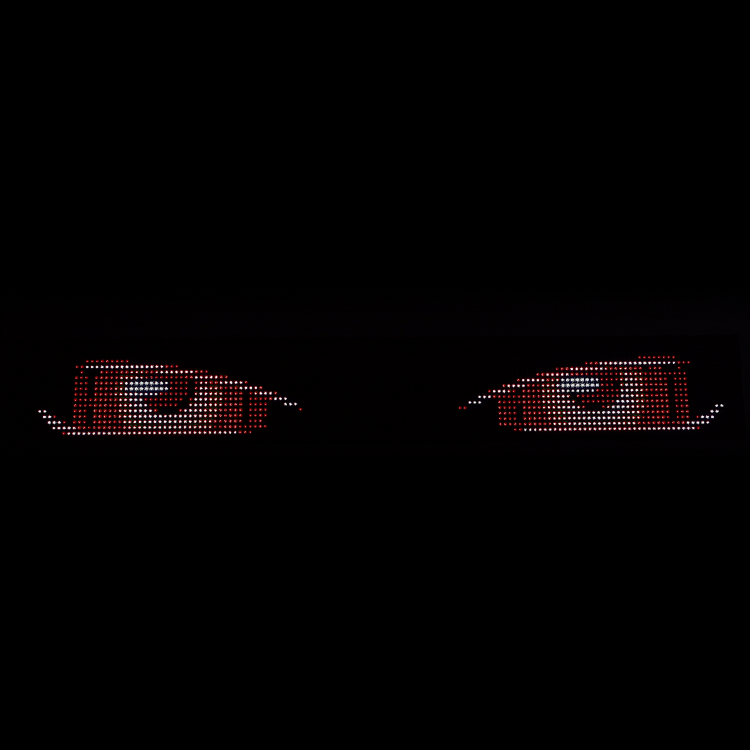 Matrix led panel &quot;Devil Eyes&quot; 176 cm